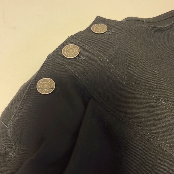 Aritzia Talula Fitted Black Overalls - Women’s Size Small - Picture 6 of 7